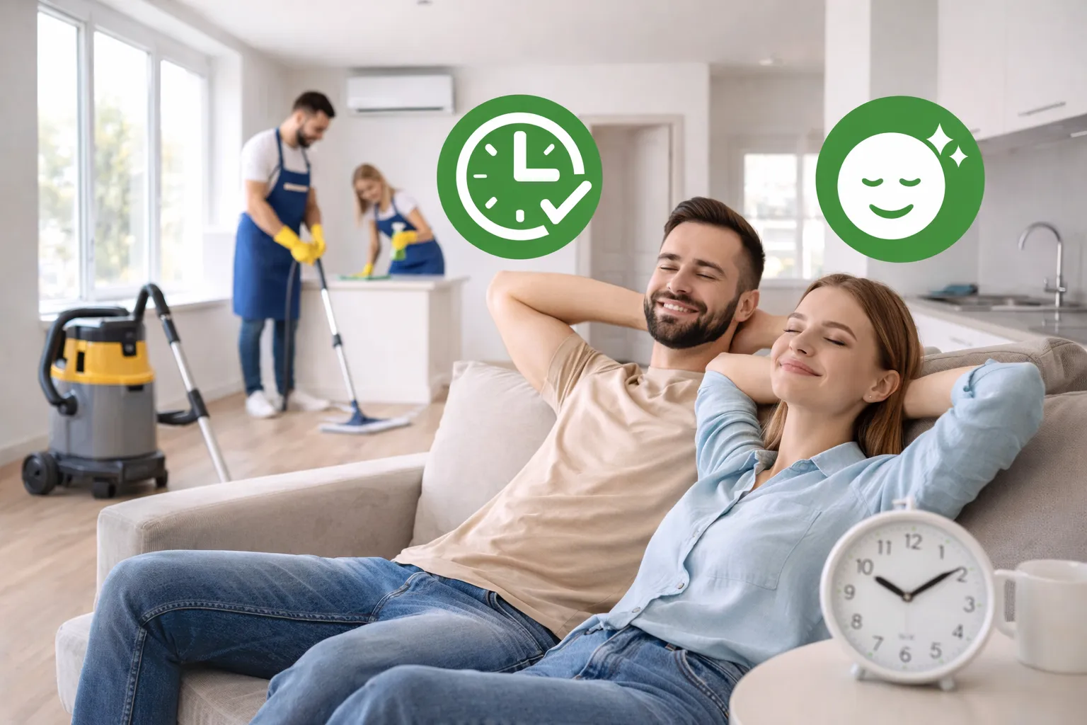 Zeitersparnis und Stressreduktion