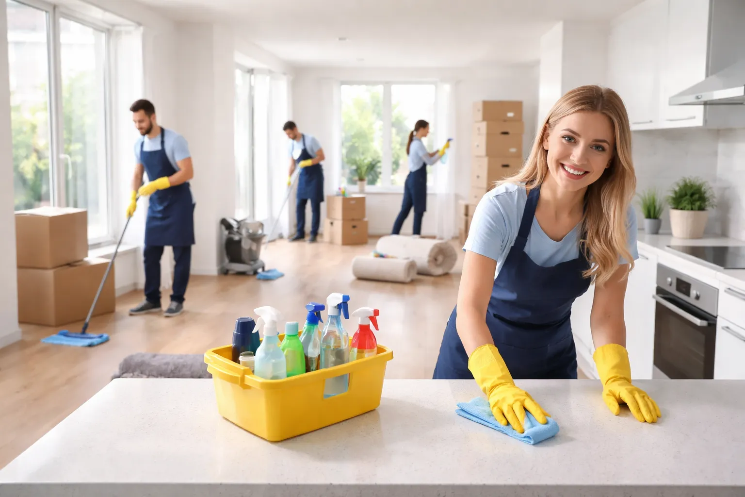 Gründliche Umzugsreinigung